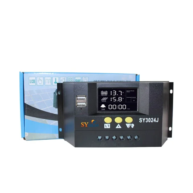 SY-J Series 10A–30A PWM Solar Charge Controller for 12V/24V Systems - Gerixi solar charge controller
