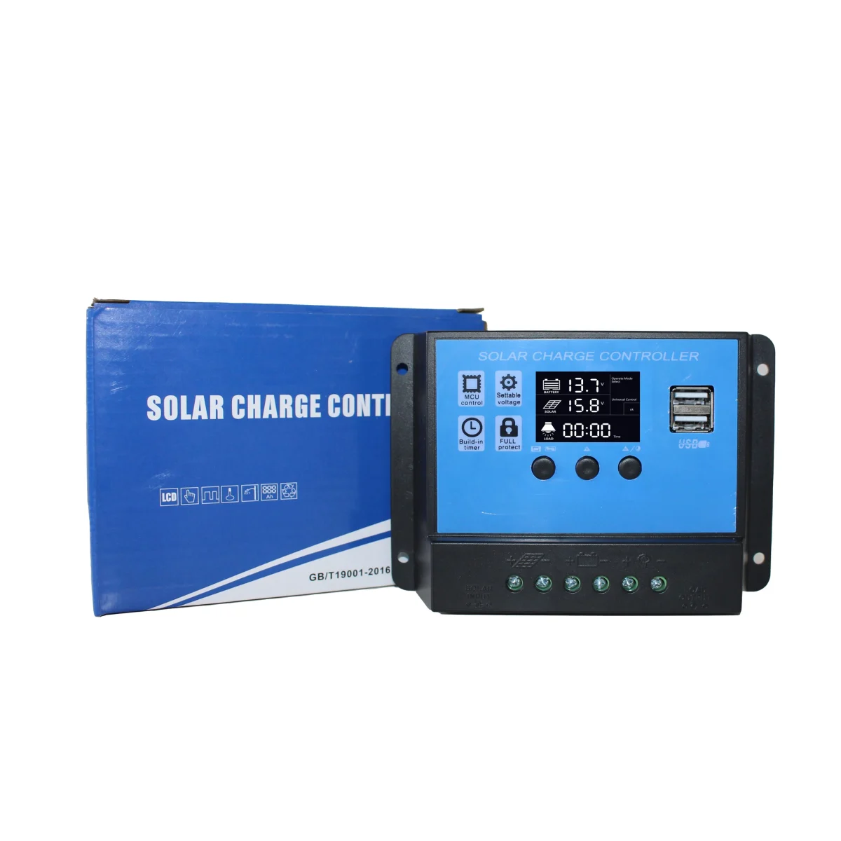 SYH-24V Series 40A–60A PWM Solar Charge Controller for 12V/24V Systems - Gerixi